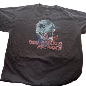 3XL T-shirt New England Patriots NFL Team Apparel Faded 100% Cotton